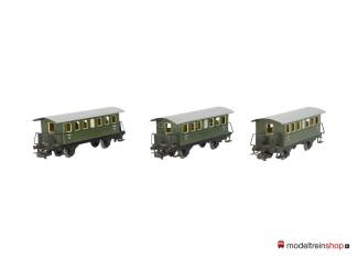 Marklin H0 4040 3x Reizigers Rijtuig Ci der DB 2e klasse - Modeltreinshop