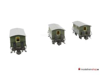 Marklin H0 4040 3x Reizigers Rijtuig Ci der DB 2e klasse - Modeltreinshop