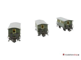 Marklin H0 4040 3x Reizigers Rijtuig Ci der DB 2e klasse - Modeltreinshop