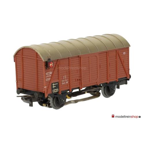 Marklin H0 4506 V01 Gesloten goederenwagon met sluitverlichting van de DB - Modeltreinshop