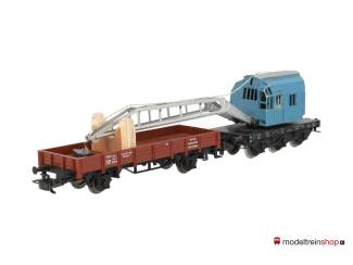 Marklin H0 4611 V07 Kraanwagen Krupp-Ardelt met lageboordwagen - Modeltreinshop