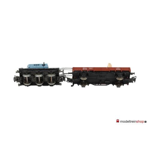 Marklin H0 4611 V07 Kraanwagen Krupp-Ardelt met lageboordwagen - Modeltreinshop