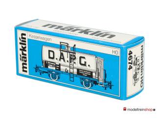 Marklin H0 4674 V01 Ketelwagon D.A.P.G - Modeltreinshop