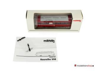 Marklin H0 41980 Bijwagen railbus BR 998 de DB - Modeltreinshop