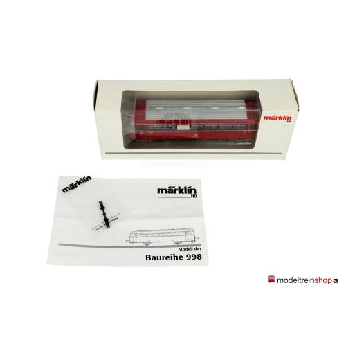 Marklin H0 41980 Bijwagen railbus BR 998 de DB - Modeltreinshop