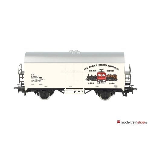 Marklin H0 4515 S3 V02 Gesloten goederenwagen 125 Jahre Eisenbahnlinie - Modeltreinshop