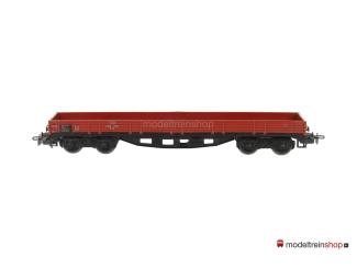 Marklin H0 4514 V05 Lageboordwagen 00t / Rklmm-tu - Modeltreinshop