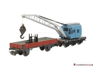 Marklin H0 4611 Kraanwagen Krupp-Ardelt met lageboordwagen - Modeltreinshop