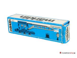 Marklin H0 4611 Kraanwagen Krupp-Ardelt met lageboordwagen - Modeltreinshop