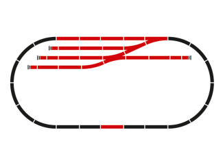 Marklin H0 C Rail 24905 C rail uitbreidingsset C5 - Modeltreinshop