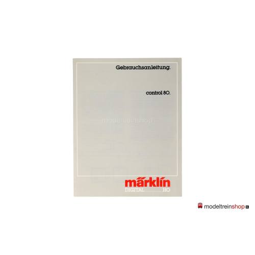 Marklin 6035 Control 80 - Modeltreinshop