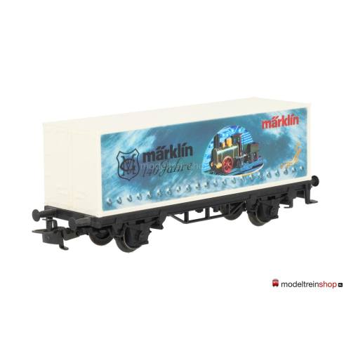 Marklin H0 94065 Koelwagen Containerwagon '140 Jahre Märklin' - Modeltreinshop