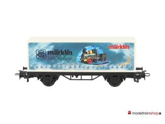 Marklin H0 94065 Koelwagen Containerwagon '140 Jahre Märklin' - Modeltreinshop