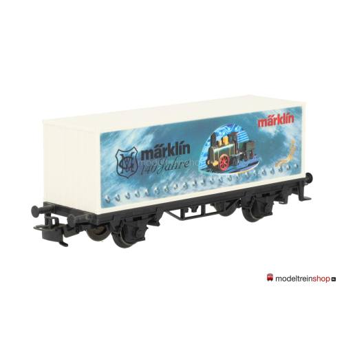 Marklin H0 94065 Koelwagen Containerwagon '140 Jahre Märklin' - Modeltreinshop