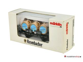 Marklin H0 94252 Wijnvatenwagen Krombacher Pils - Modeltreinshop