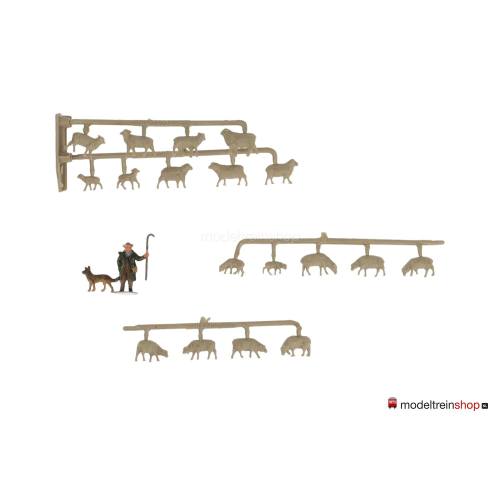 Merten H0 2403 Schaapsherder met 18 schapen en hond - Modeltreinshop