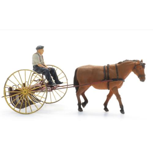 Artitec H0 387.609 Sleephark met paard + figuur - Modeltreinshop