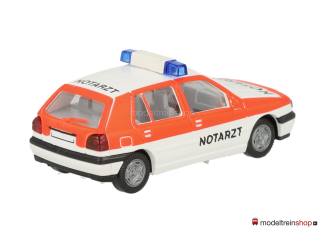 Wiking H0 07101 VW Golf Notarzt - Modeltreinshop