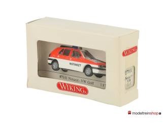 Wiking H0 07101 VW Golf Notarzt - Modeltreinshop