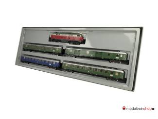 Marklin H0 2664 Sneltrein set diesellocomotief V160 DB en 4 sneltreinrijtuigen - Modeltreinshop