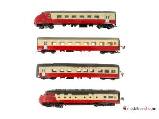 lin 3071 + 4071 V2 TEE NS Treinstel RAM Edelweiss - Modeltreinshop