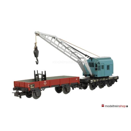 Marklin H0 4611 V05 Kraanwagen Krupp-Ardelt met lageboordwagen 4503-01 - Modeltreinshop