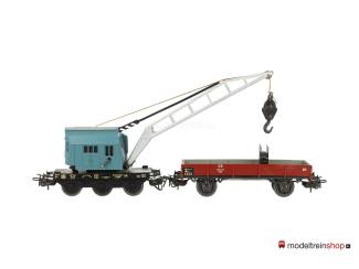 Marklin H0 4611 V05 Kraanwagen Krupp-Ardelt met lageboordwagen 4503-01 - Modeltreinshop