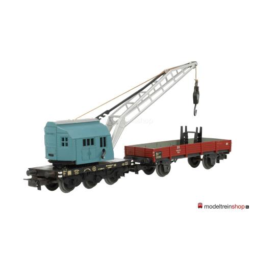 Marklin H0 4611 V05 Kraanwagen Krupp-Ardelt met lageboordwagen 4503-01 - Modeltreinshop