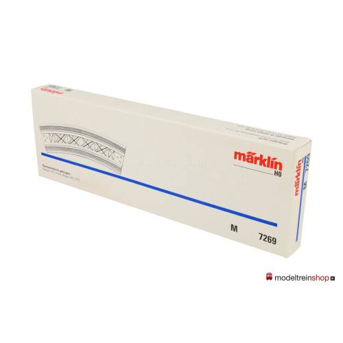 Marklin M Rail H0 7269 Gebogen oprit - Modeltreinshop