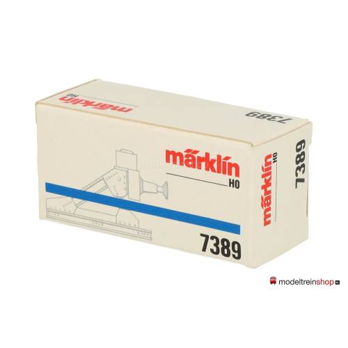 Marklin M Rail H0 7389 Stootblok met verlichte afsluitlantaarn - Modeltreinshop